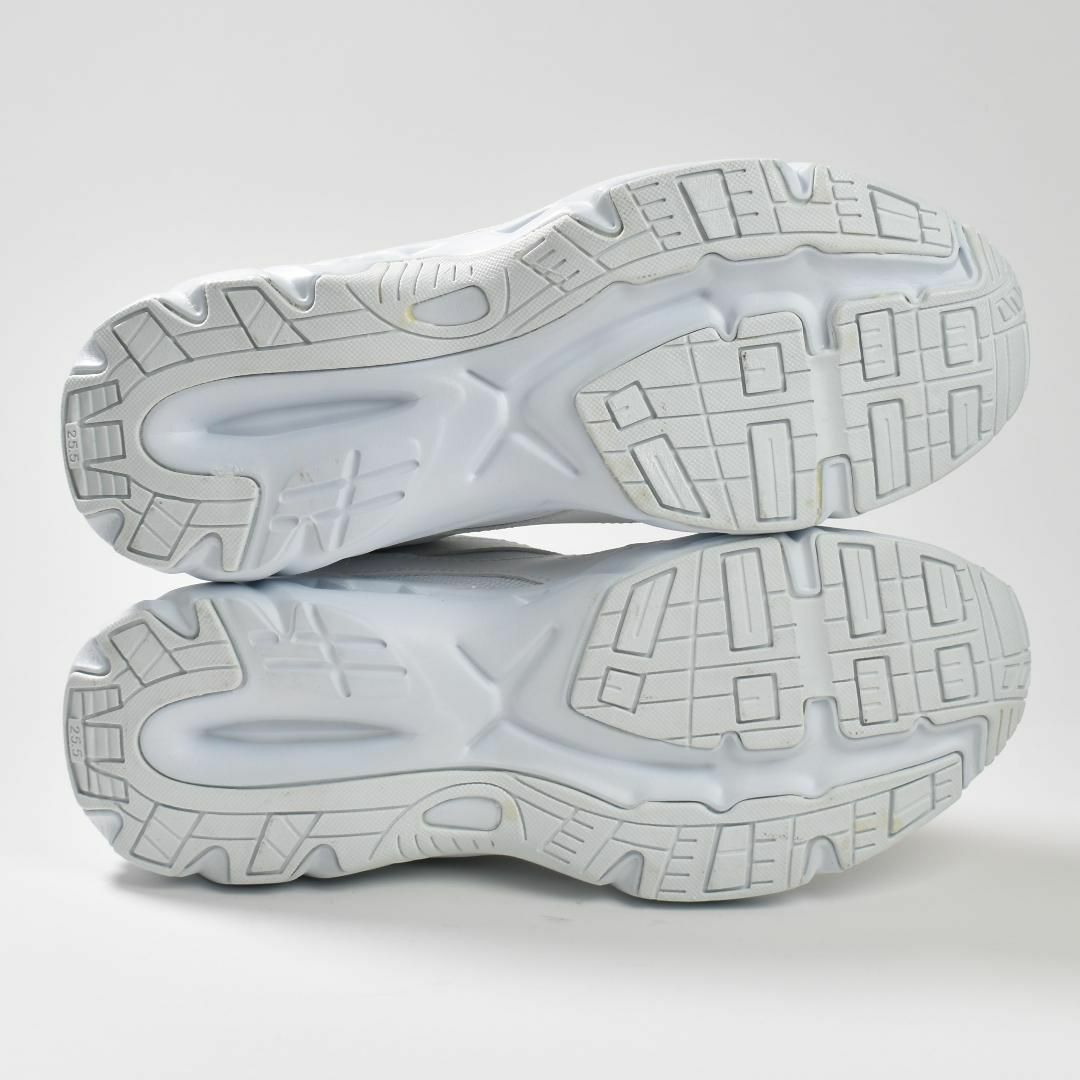 スニーカー 白 メンズ キッズ 運動靴 通学 学校 シューズ 25.5cm 新品 メンズの靴/シューズ(スニーカー)の商品写真