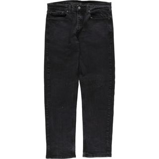 リーバイス(Levi's)の古着 リーバイス Levi's 505 ブラックデニム テーパードデニムパンツ メンズw34 /eaa428752(デニム/ジーンズ)