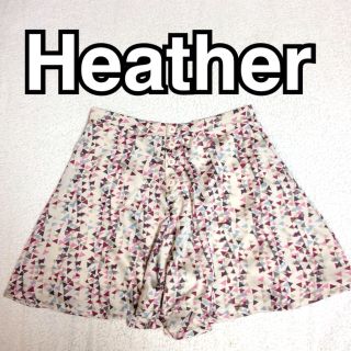 ヘザー(heather)のHeatherさんかくキュロット(キュロット)