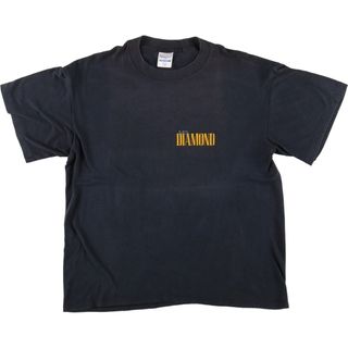 古着 90年代 Spring Ford Neil Diamond ニールダイアモンド 両面プリント バンドTシャツ バンT USA製 レディースXL ヴィンテージ /eaa433309(Tシャツ(半袖/袖なし))