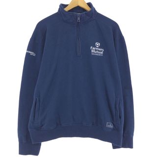 ノーティカ(NAUTICA)の古着 ノーティカ NAUTICA ハーフジップスウェットシャツ トレーナー メンズXL /eaa413528(スウェット)