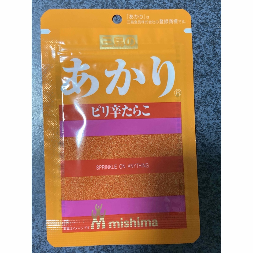 三島食品(ミシマ)の三島食品 あかり　１２ｇピリ辛たらこ 食品/飲料/酒の食品(調味料)の商品写真