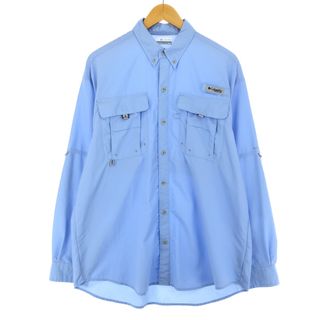 コロンビア(Columbia)の古着 コロンビア Columbia PFG ボタンダウン長袖 フィッシングシャツ メンズM /eaa431927(シャツ)