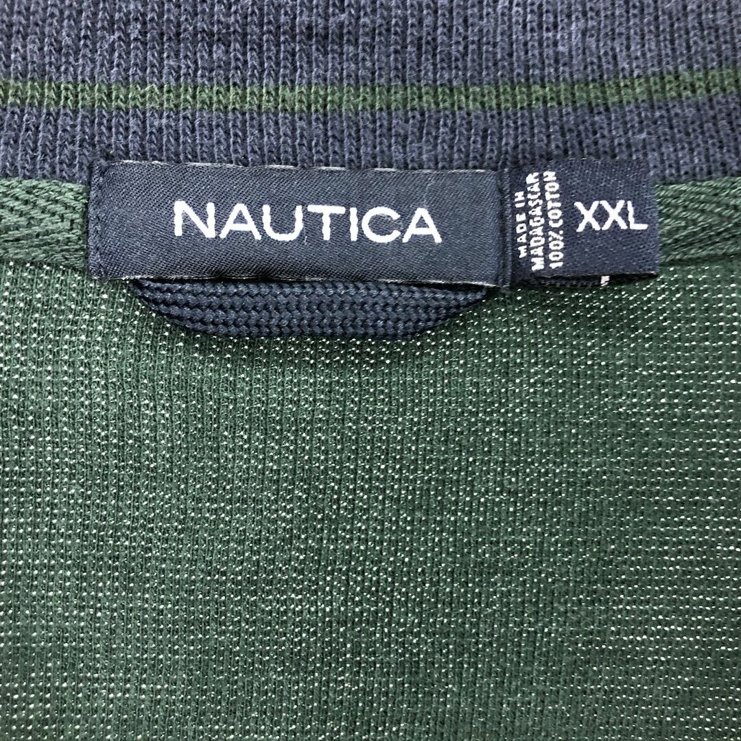 NAUTICA(ノーティカ)の古着 00年代 ノーティカ NAUTICA ハーフジップスウェットシャツ トレーナー メンズXXL /eaa413553 メンズのトップス(スウェット)の商品写真