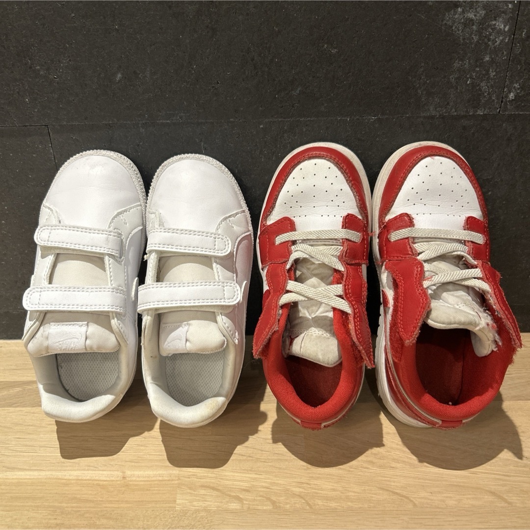 NIKE(ナイキ)のNIKE 2足セット　スニーカー　子供靴　ベビーシューズ キッズ/ベビー/マタニティのキッズ靴/シューズ(15cm~)(スニーカー)の商品写真