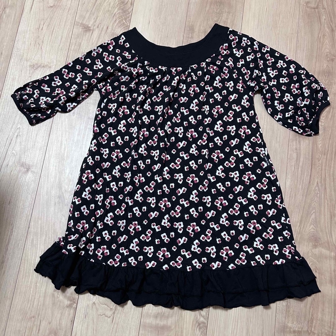 COMME CA ISM(コムサイズム)の未使用 COMME CA ISM☆ワンピース 花柄 キッズ/ベビー/マタニティのキッズ服女の子用(90cm~)(ワンピース)の商品写真