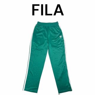 フィラ(FILA)の良色　FILA　サイドライン　ロゴ刺繍　トラックパンツ　フィラ　ジャージ(その他)