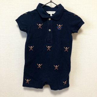 ラルフローレン(Ralph Lauren)のラルフローレン　ポロ　ロンパース　野球 70(ロンパース)