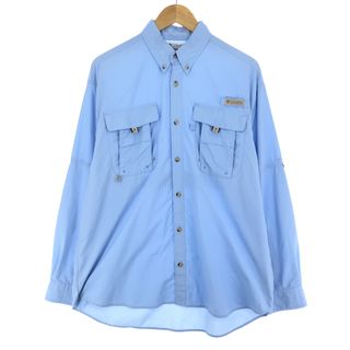 コロンビア(Columbia)の古着 コロンビア Columbia PFG ボタンダウン長袖 フィッシングシャツ メンズM /eaa431929(シャツ)