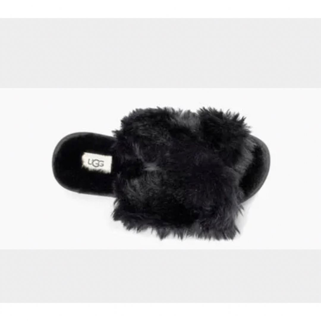 UGG(アグ)の【新品・未使用】UGGアグサンダルFuzzalicious26cmブラック レディースの靴/シューズ(サンダル)の商品写真