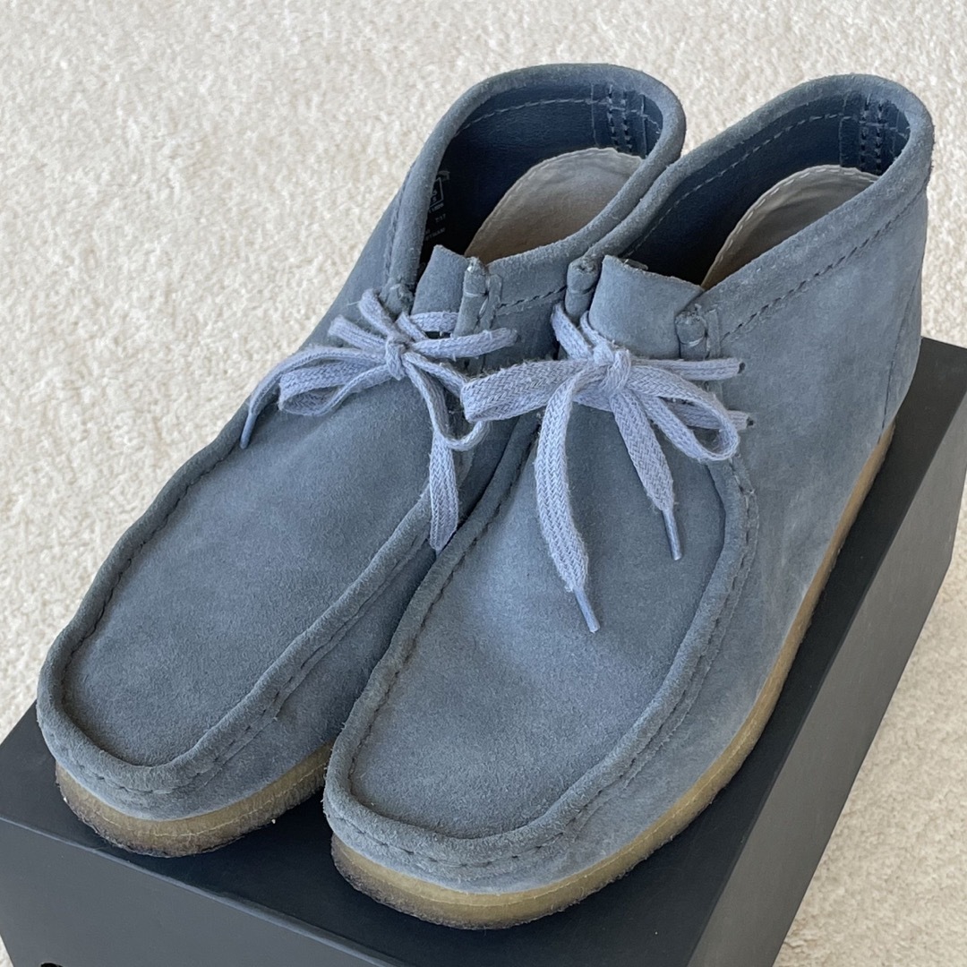 Clarks(クラークス)のクラークス　ワラビー　スウェード　ブーツ　UK8 26.5cm メンズの靴/シューズ(ブーツ)の商品写真