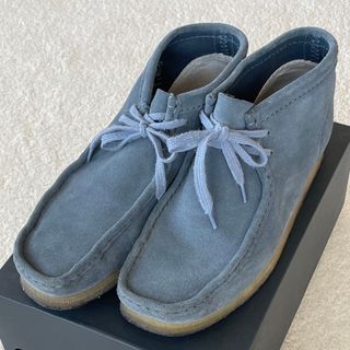 クラークス(Clarks)のクラークス　ワラビー　スウェード　ブーツ　UK8 26.5cm(ブーツ)