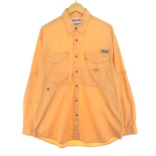 コロンビア(Columbia)の古着 コロンビア Columbia PFG ボタンダウン長袖 フィッシングシャツ メンズM /eaa431936(シャツ)