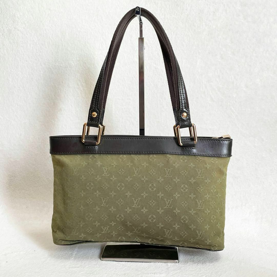 LOUIS VUITTON(ルイヴィトン)の【貴重✨】ルイヴィトン☆ショルダーバッグ☆ルシーユPM☆モノグラムミニ☆カーキ☆ レディースのバッグ(ショルダーバッグ)の商品写真