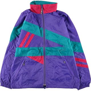 アディダス(adidas)の古着 80~90年代 アディダス adidas ナイロンジャケット メンズL ヴィンテージ /eaa428584(ナイロンジャケット)