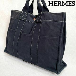 エルメス(Hermes)の【人気商品✨】☆HERMES☆エルメス☆トートバッグ☆ドーヴィルMM☆黒☆(トートバッグ)