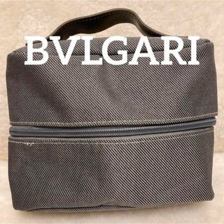 ⭐️ BVLGARI ブルガリ ポーチ ワンポイントロゴ 小物入れ ミニバッグ(ポーチ)
