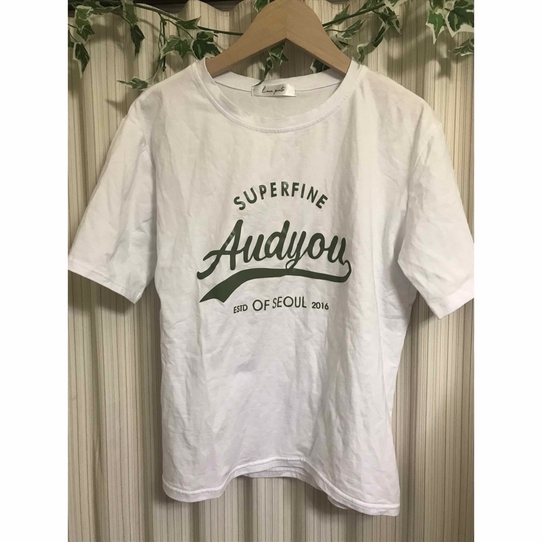 Auntie Rosa(アンティローザ)のAudyouTシャツ レディースのトップス(Tシャツ(半袖/袖なし))の商品写真