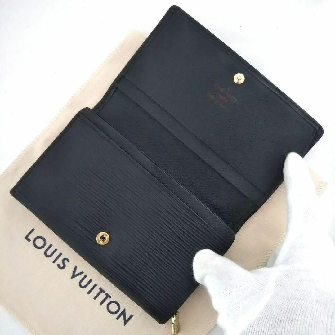 LOUIS VUITTON(ルイヴィトン)の【美品】ルイヴィトン エピ ポルトモネビエ トレゾール 二つ折り財布 L字ジップ レディースのファッション小物(財布)の商品写真