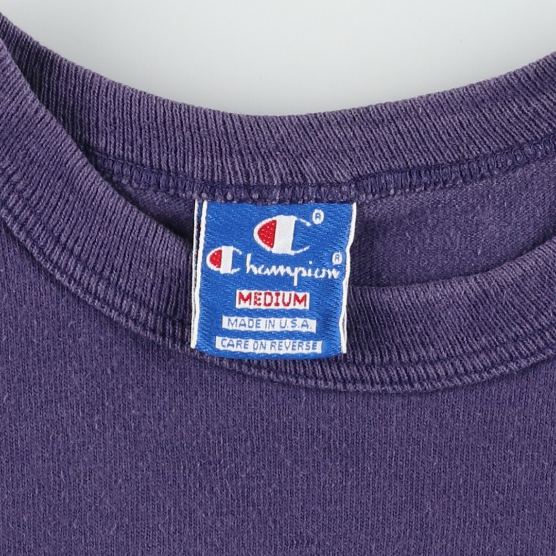 Champion(チャンピオン)の古着 90年代 チャンピオン Champion ワンポイントロゴTシャツ USA製 メンズM /eaa431894 メンズのトップス(Tシャツ/カットソー(半袖/袖なし))の商品写真