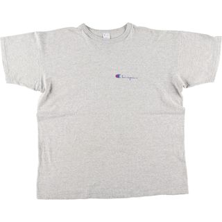 チャンピオン(Champion)の古着 80年代 チャンピオン Champion トリコタグ ロゴプリントTシャツ USA製 メンズXXL ヴィンテージ /eaa431897(Tシャツ/カットソー(半袖/袖なし))