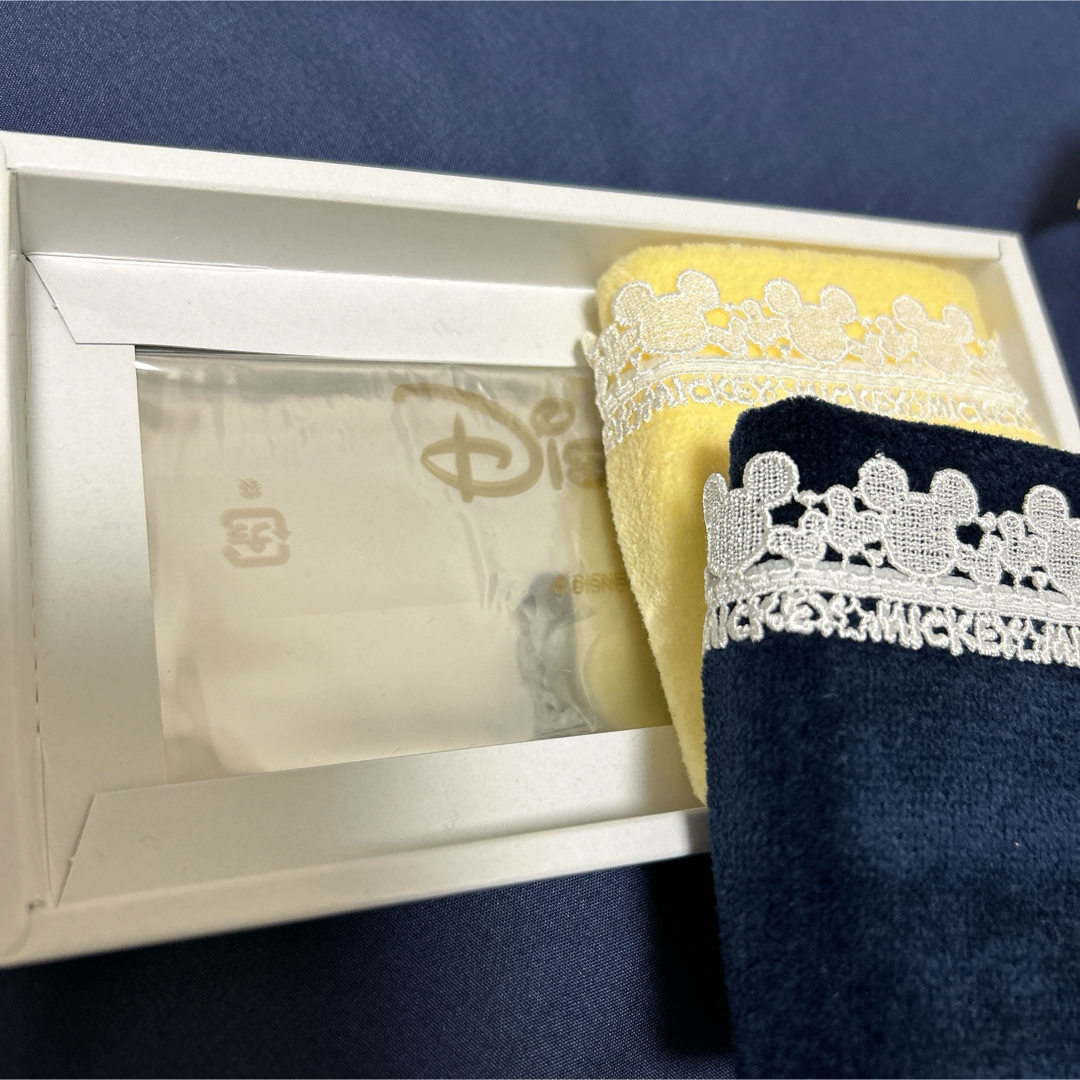 近沢レース店  ミッキーマウス ハンカチセット JAL限定販売 レディースのファッション小物(ハンカチ)の商品写真