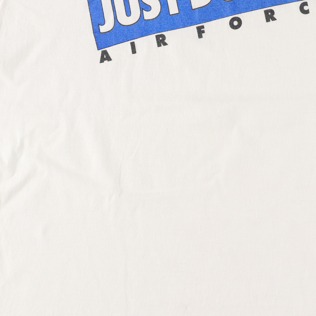 NIKE(ナイキ)の古着 90年代 ナイキ NIKE 銀タグ JUST DO IT スポーツTシャツ USA製 メンズXL ヴィンテージ /eaa431377 メンズのトップス(Tシャツ/カットソー(半袖/袖なし))の商品写真