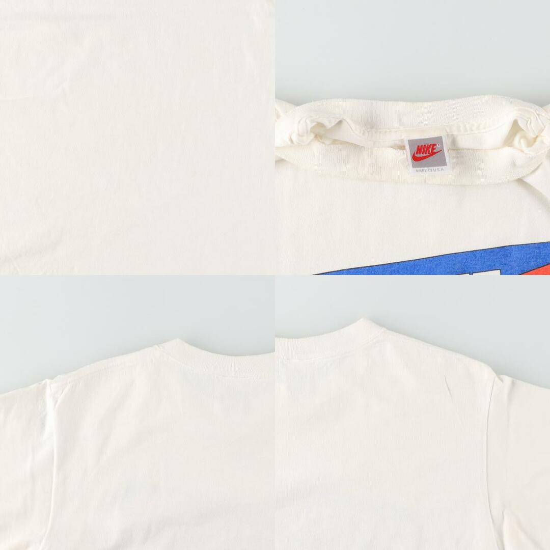 NIKE(ナイキ)の古着 90年代 ナイキ NIKE 銀タグ JUST DO IT スポーツTシャツ USA製 メンズXL ヴィンテージ /eaa431377 メンズのトップス(Tシャツ/カットソー(半袖/袖なし))の商品写真