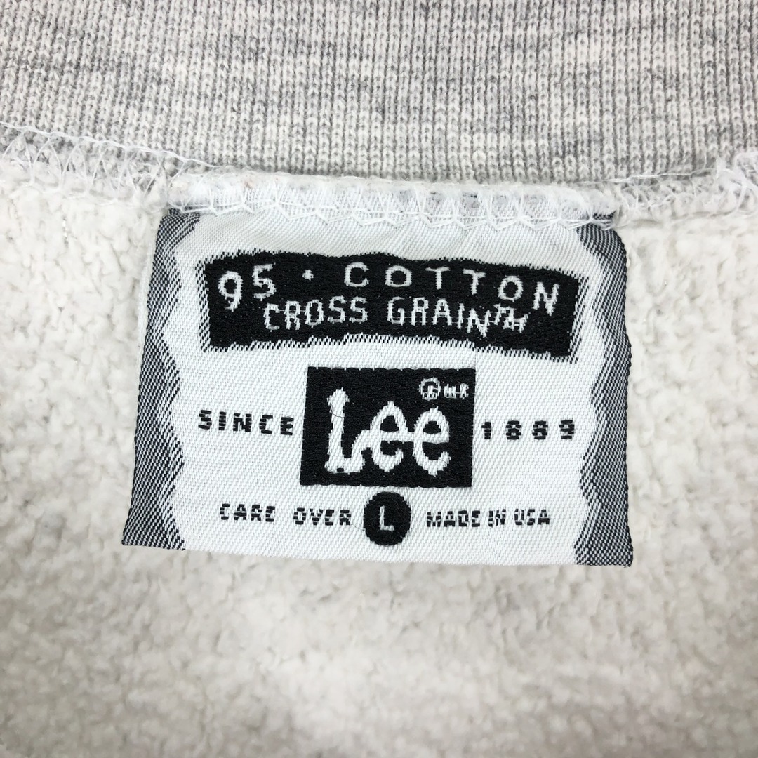 Lee(リー)の古着 90年代 リー Lee スウェットシャツ トレーナー USA製 メンズL ヴィンテージ /eaa413900 メンズのトップス(スウェット)の商品写真