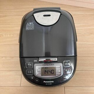 パナソニック(Panasonic)のPanasonic パナソニック IHジャー炊飯器 5.5合 SR-FX109Y(炊飯器)