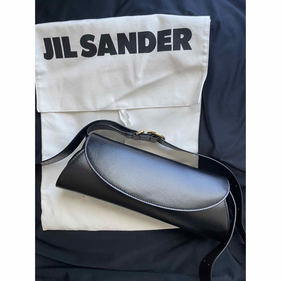 Jil Sander(ジルサンダー)のJILSANDER cannolo スモール　黒 レディースのバッグ(ショルダーバッグ)の商品写真