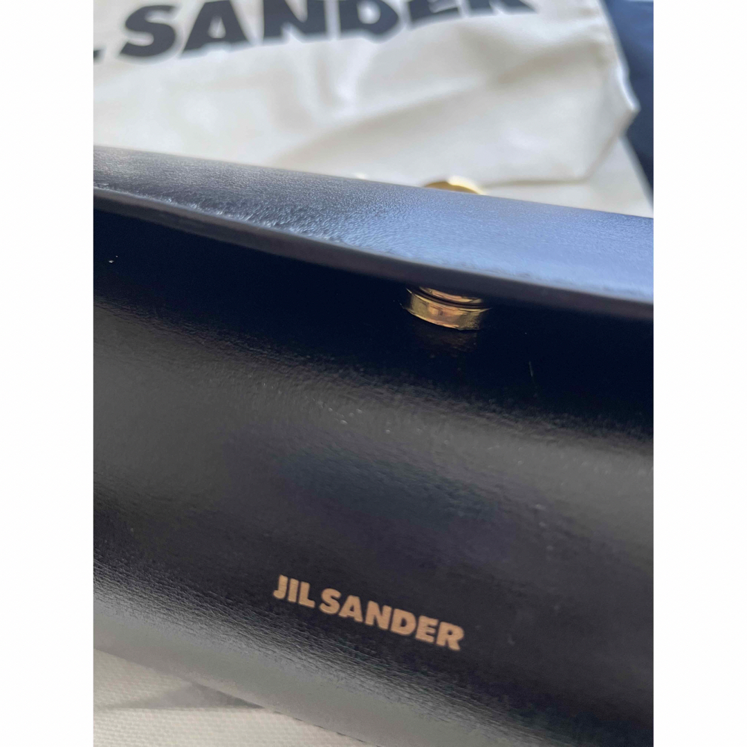 Jil Sander(ジルサンダー)のJILSANDER cannolo スモール　黒 レディースのバッグ(ショルダーバッグ)の商品写真