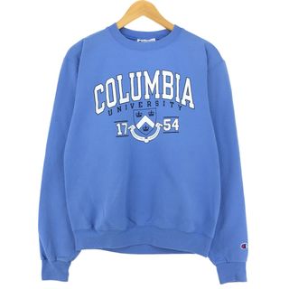 チャンピオン(Champion)の古着 チャンピオン Champion AUTHENTIC ATHLETICWEAR COLUMBIA コロンビア大学 カレッジスウェットシャツ トレーナー メンズS /eaa411005(スウェット)