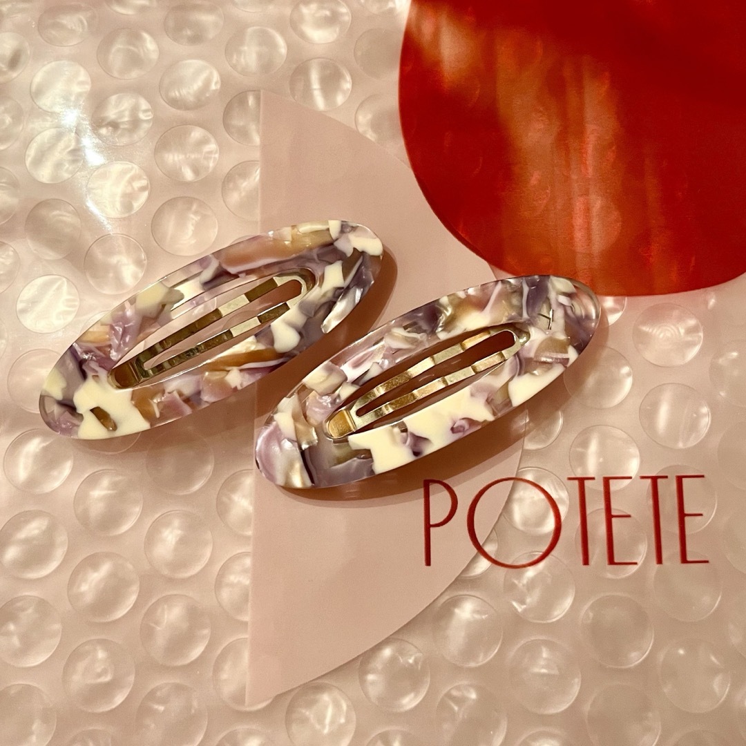 potete パッチンピン　スモール　Patchinn pin  レディースのヘアアクセサリー(ヘアピン)の商品写真