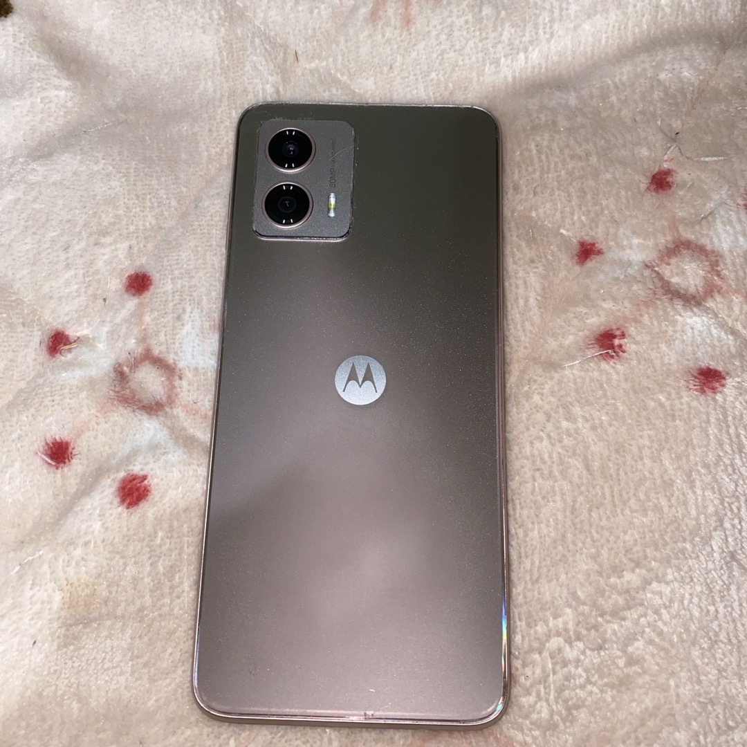 すろーてんぽ様専用 moto g53y 5G A301MO ペールピンク スマホ/家電/カメラのスマートフォン/携帯電話(スマートフォン本体)の商品写真