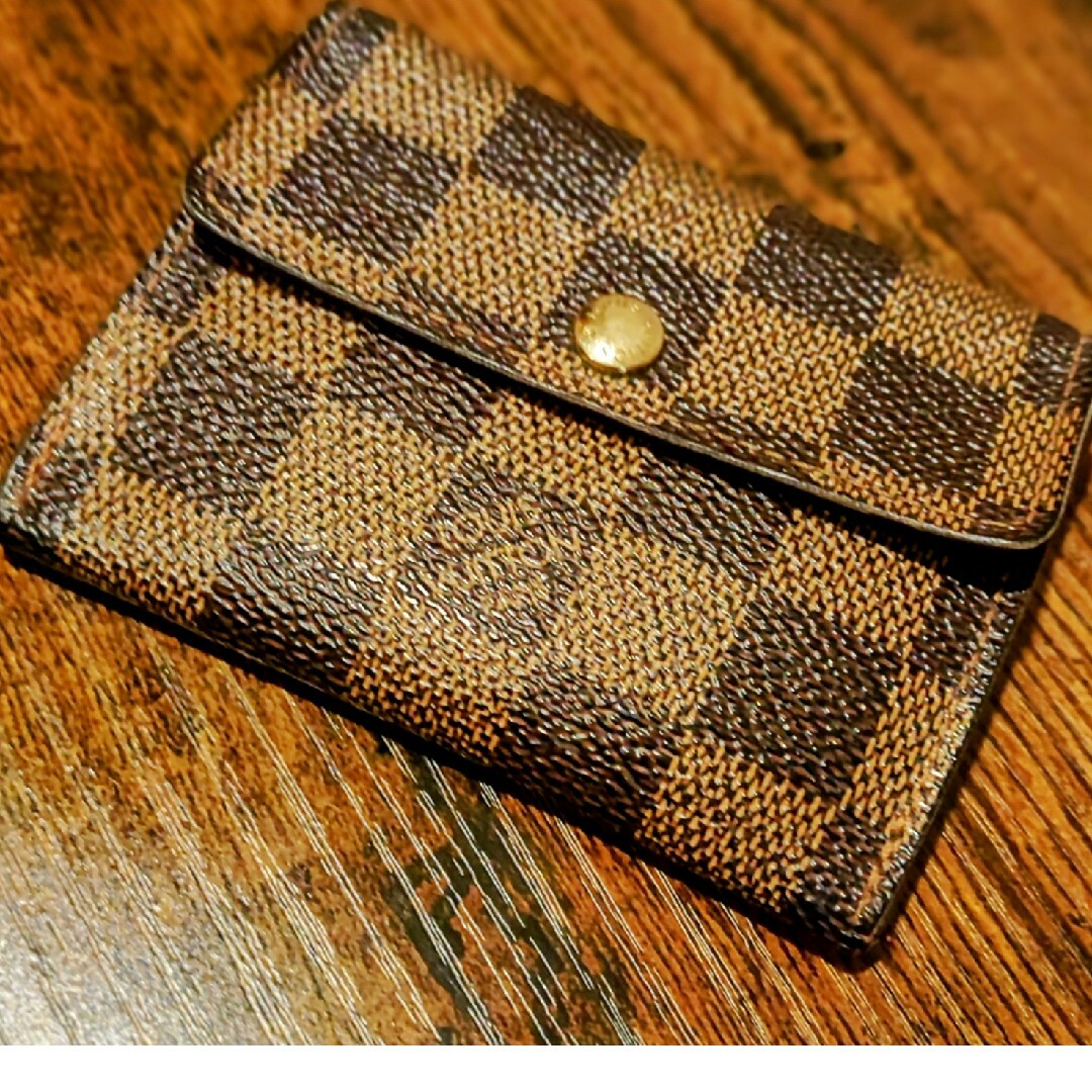 LOUIS VUITTON(ルイヴィトン)の☆大人気☆ルイヴィトン  ラドロー ダミエ エベヌ コインケース キャッシュレス メンズのファッション小物(コインケース/小銭入れ)の商品写真