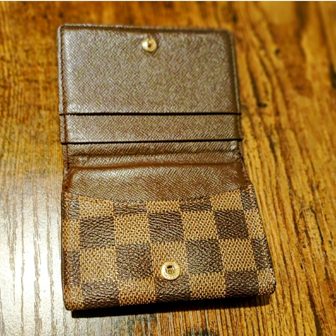 LOUIS VUITTON(ルイヴィトン)の☆大人気☆ルイヴィトン  ラドロー ダミエ エベヌ コインケース キャッシュレス メンズのファッション小物(コインケース/小銭入れ)の商品写真