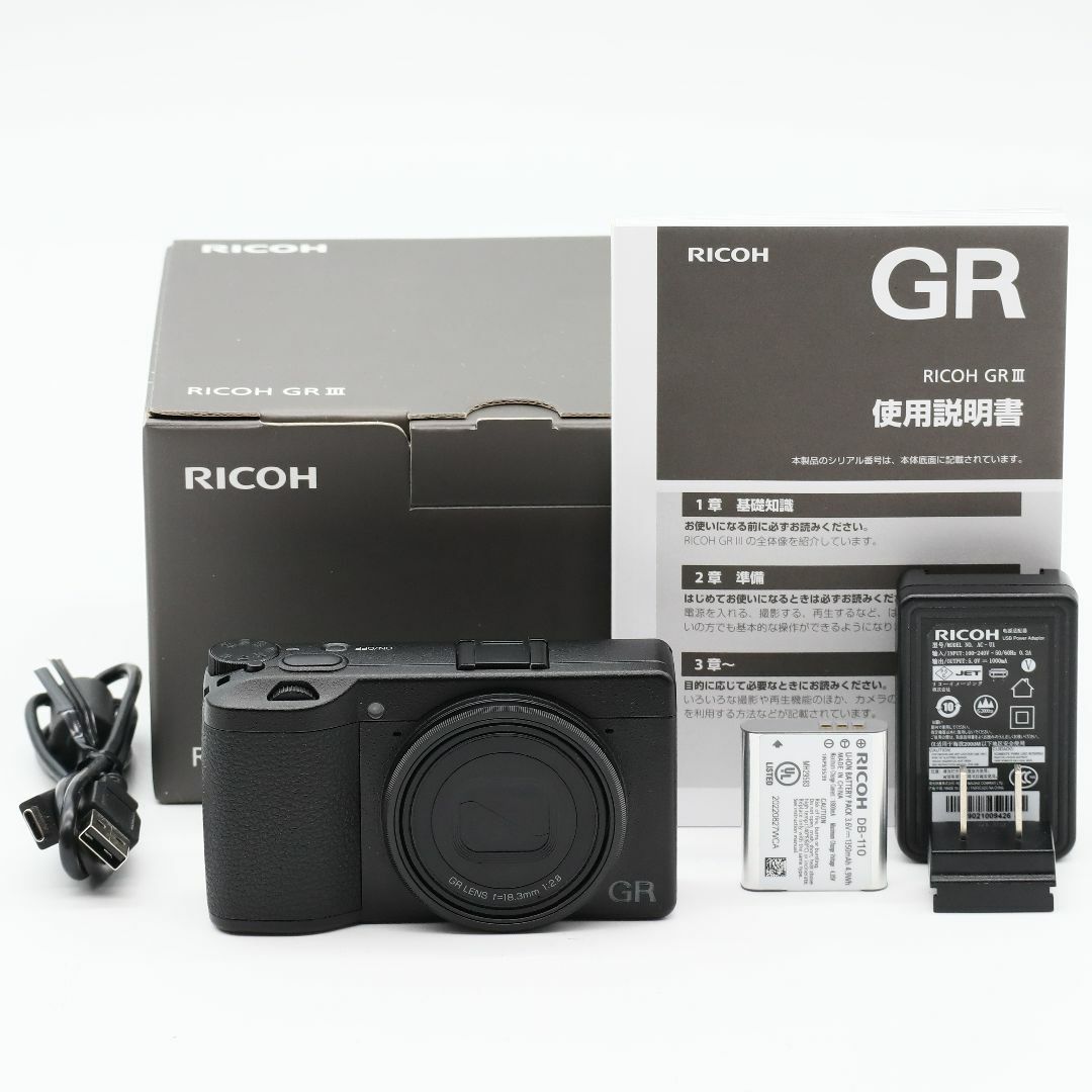 ショット数4051枚 |  RICOH GR III #3036 スマホ/家電/カメラのカメラ(コンパクトデジタルカメラ)の商品写真