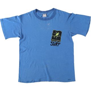 オーシャンパシフィック(OCEAN PACIFIC)の古着 90年代 オーシャンパシフィック Ocean pacific 銀タグ 両面プリント スポーツTシャツ メンズM ヴィンテージ /eaa431891(Tシャツ/カットソー(半袖/袖なし))