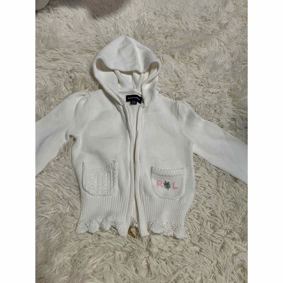 babyGAP(ベビーギャップ)のbaby GAP   Ralph Lauren キッズ/ベビー/マタニティのキッズ服女の子用(90cm~)(カーディガン)の商品写真