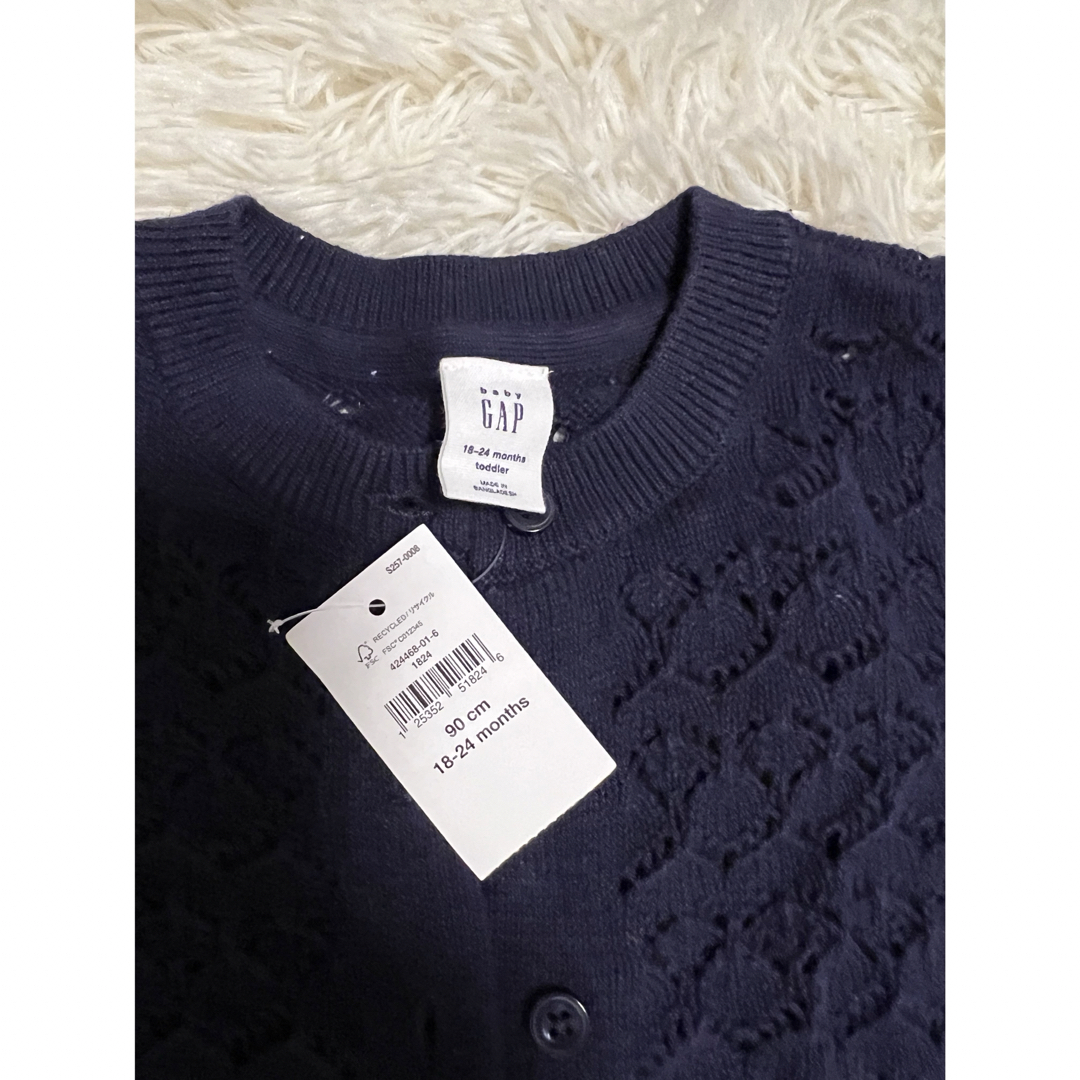 babyGAP(ベビーギャップ)のbaby GAP   Ralph Lauren キッズ/ベビー/マタニティのキッズ服女の子用(90cm~)(カーディガン)の商品写真