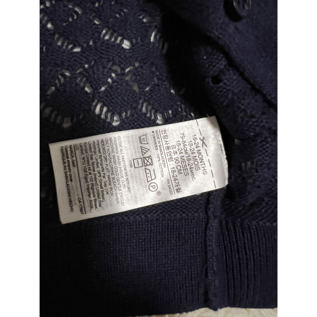 babyGAP(ベビーギャップ)のbaby GAP   Ralph Lauren キッズ/ベビー/マタニティのキッズ服女の子用(90cm~)(カーディガン)の商品写真