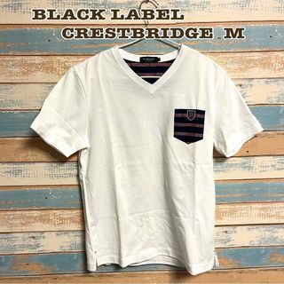 BLACK LABEL CRESTBRIDGE - [極美品] ブラックレーベルクレストブリッジ tシャツ Vネック M