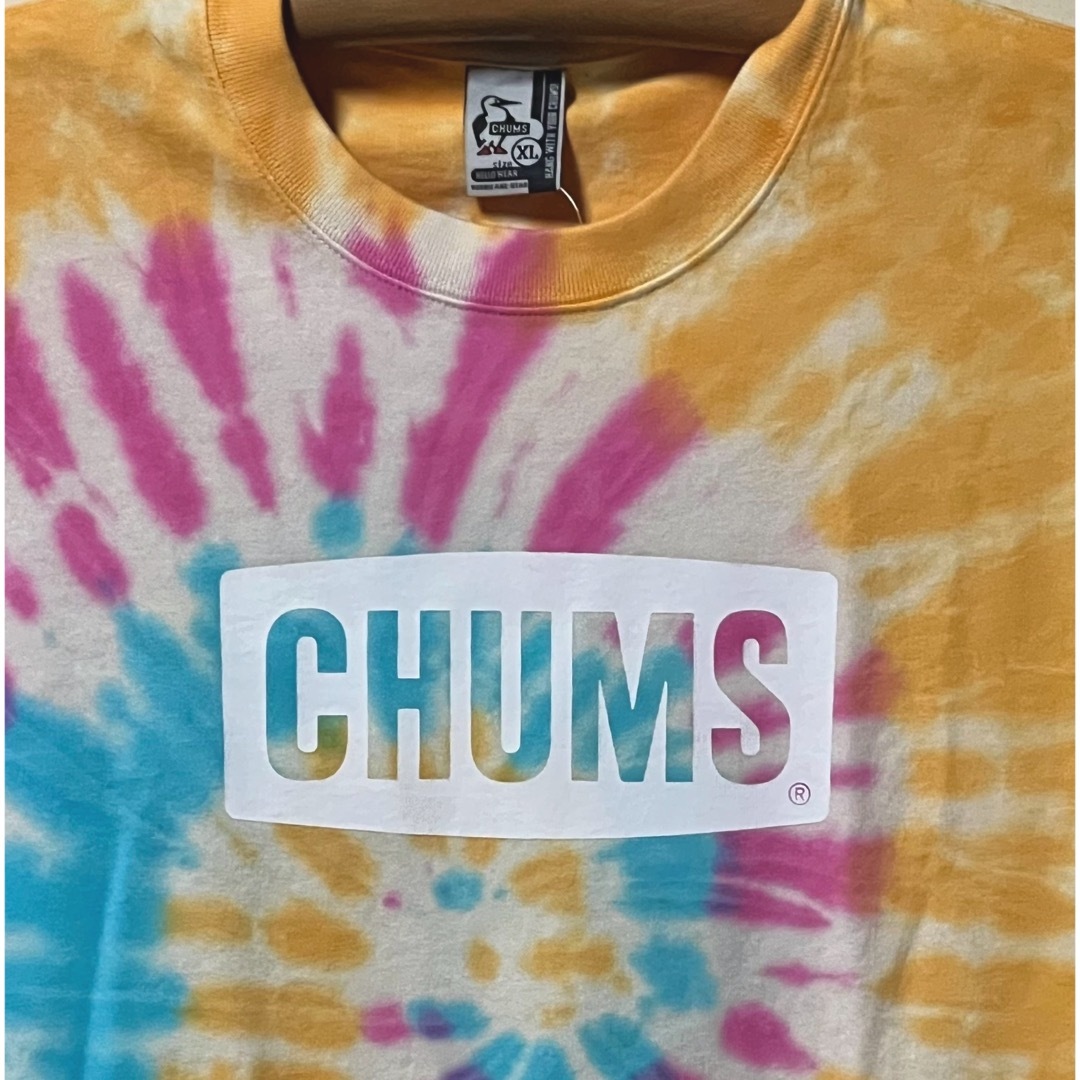 CHUMS(チャムス)の新品　CHUMS Logo Tシャツ　チャムス  tiexl メンズのトップス(Tシャツ/カットソー(半袖/袖なし))の商品写真