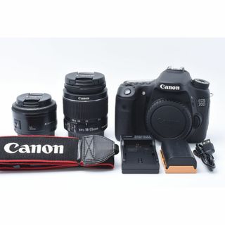 キヤノン(Canon)の★美品★ Canon EOS 70D ダブルレンズセット(デジタル一眼)