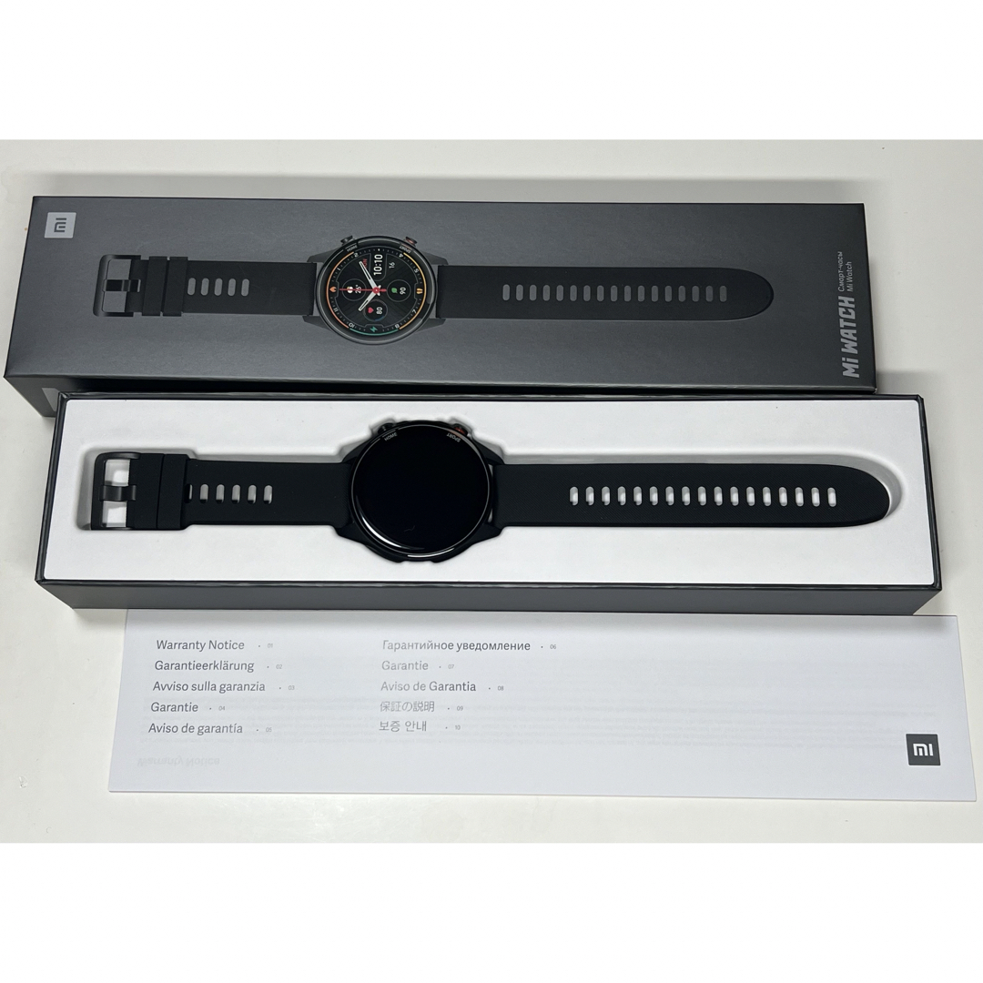 Xiaomi(シャオミ)のXiaomi  Mi Watch Black メンズの時計(腕時計(デジタル))の商品写真