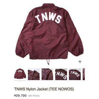 【TEE NOWOS】TNWS Nylon Jacket  nowos