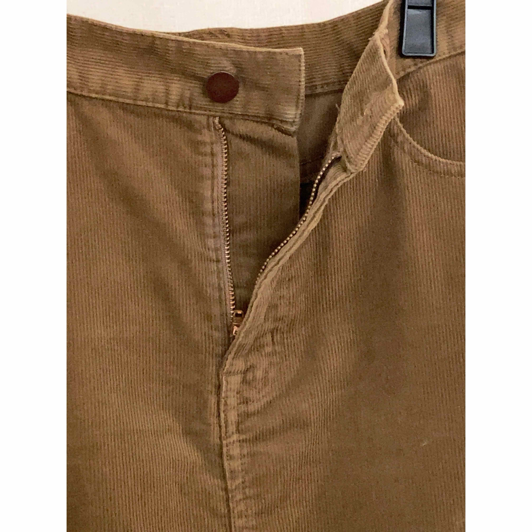 MUJI (無印良品)(ムジルシリョウヒン)のコーデュロイ　タイト　スカート　サイズS レディースのスカート(ひざ丈スカート)の商品写真