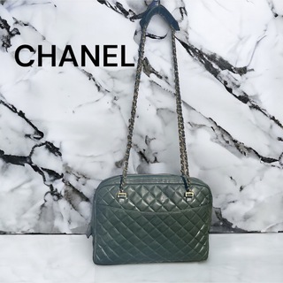 シャネル(CHANEL)のレアカラー　シャネル　CHANEL チェーントートバッグ　マトラッセ　ショルダー(トートバッグ)