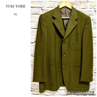 YUKI TORII INTERNATIONAL - 【美品】春夏向けテーラードジャケット　YUKI　TORII